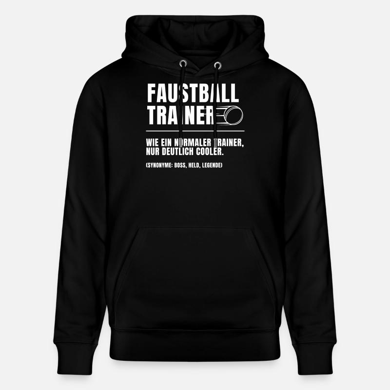 Faustball Trainer Definition - Stanley/Stella Unisex Bio-Hoodie CRUISER - Schwarz
