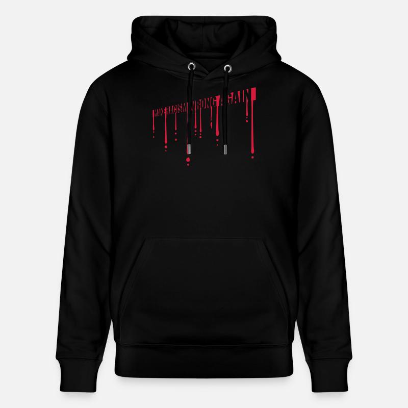 make racism wrong again - Stanley/Stella Unisex Bio-Hoodie CRUISER  - Schwarz
