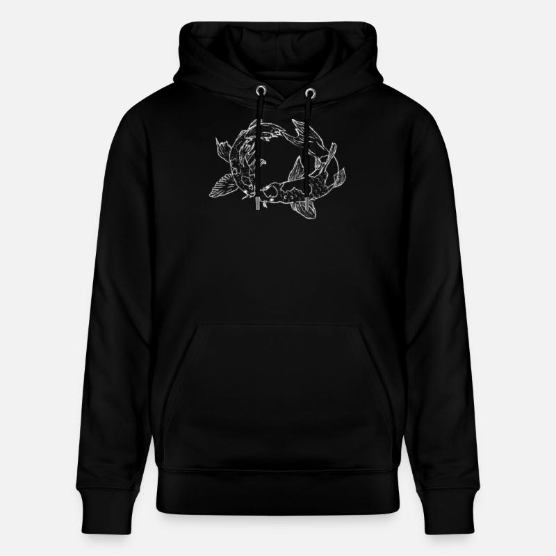 Koi - Sweat à capuche bio CRUISER Stanley/Stella Unisexe - noir