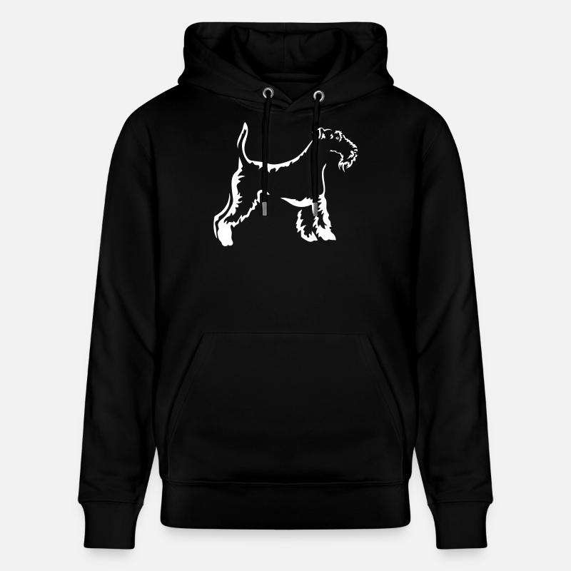Foxterrier "Black Edition" - Stanley/Stella Unisex Bio-Hoodie CRUISER - Schwarz