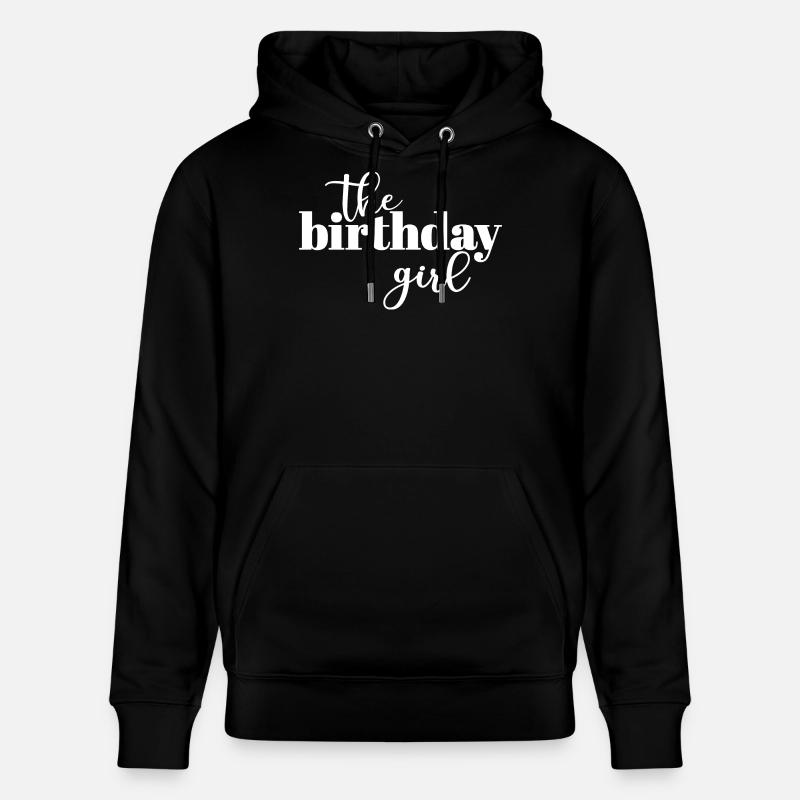 La fille d’anniversaire - Sweat à capuche bio CRUISER Stanley/Stella Unisexe - noir