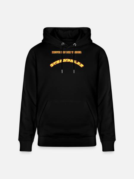 Strandklar - Stanley/Stella Unisex Bio-Hoodie CRUISER  - Schwarz
