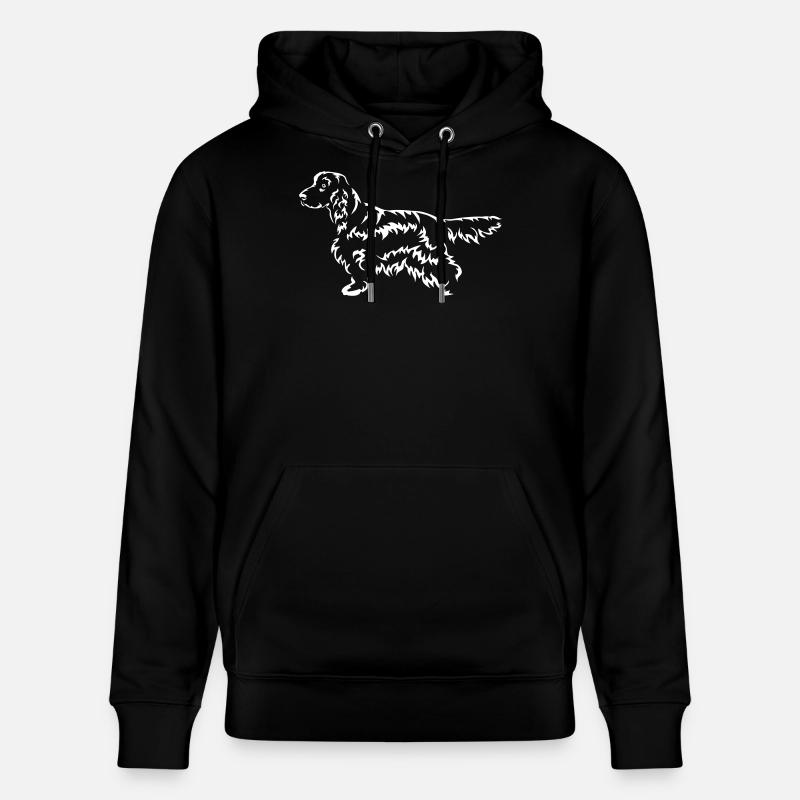 Cocker Spaniel "Black Edition" - Stanley/Stella CRUISER Unisex Organic Hoodie - black