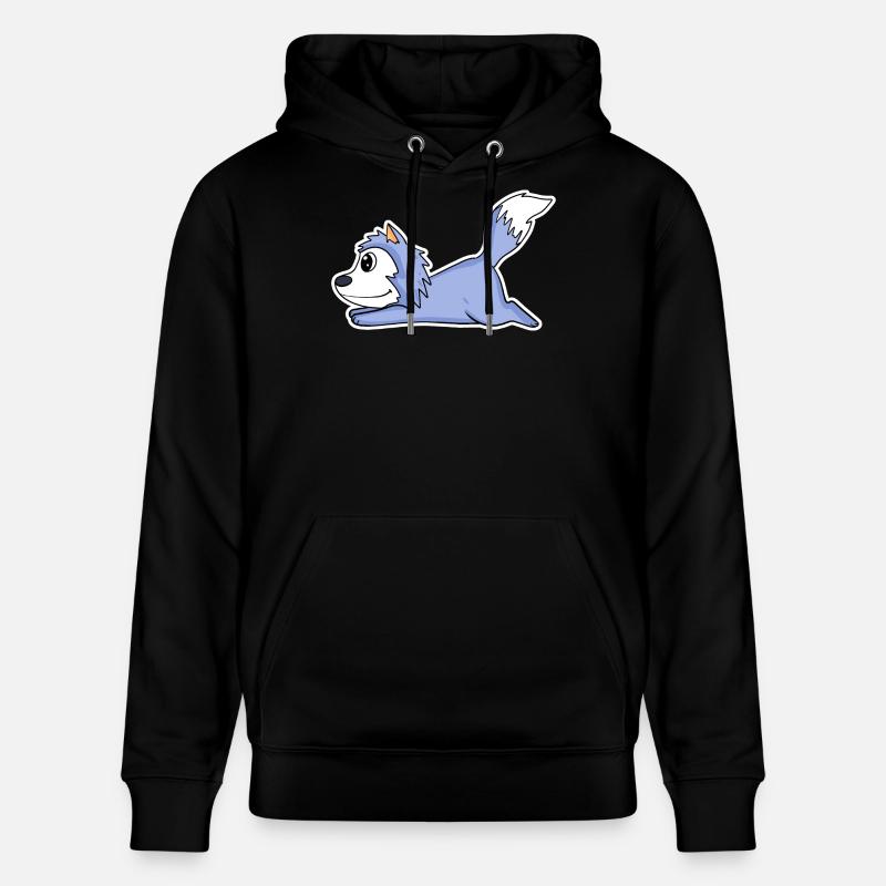 Loup coucheur - Sweat à capuche bio CRUISER Stanley/Stella Unisexe - noir
