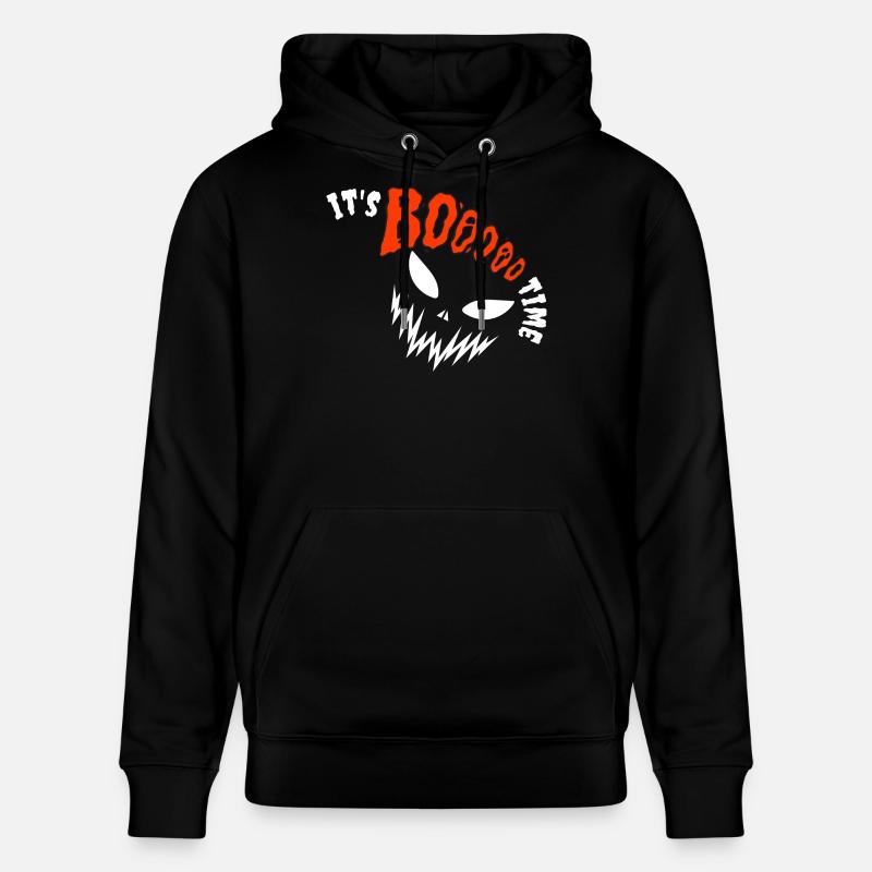 It's Booooo Time, Halloween - Sweat à capuche bio CRUISER Stanley/Stella Unisexe - noir