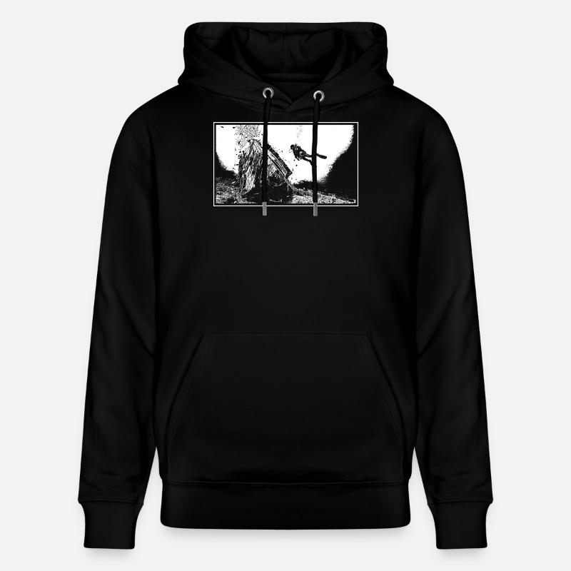 L'épave - Sweat à capuche bio CRUISER Stanley/Stella Unisexe - noir