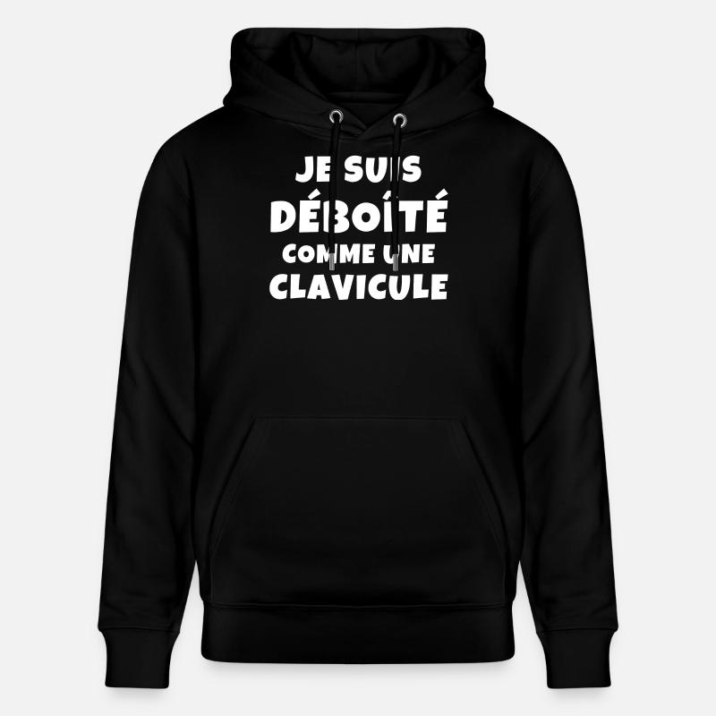 alcool, alcool humour, ivrogne - Sweat à capuche bio CRUISER Stanley/Stella Unisexe - noir
