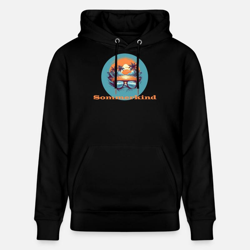 Simmerkind - Stanley/Stella Unisex Bio-Hoodie CRUISER  - Schwarz