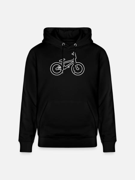Vélo BMX - Sweat à capuche bio CRUISER Stanley/Stella Unisexe - noir