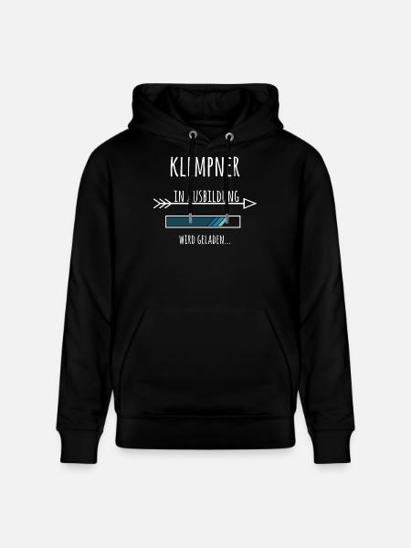 Klempner Ausbildung Beruf Geschenk - Stanley/Stella Unisex Bio-Hoodie CRUISER  - Schwarz