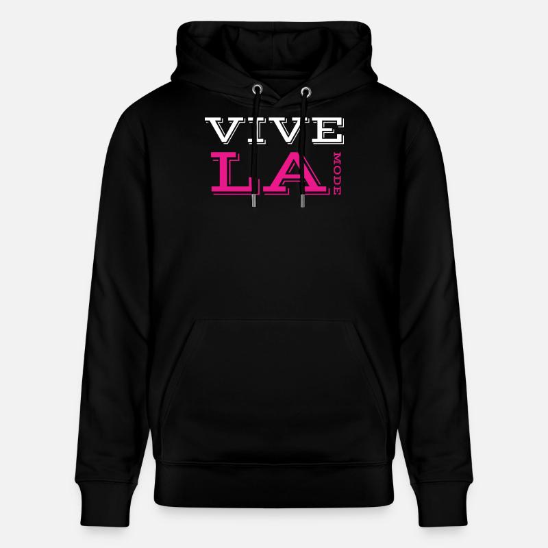vive la mode - Sweat à capuche bio CRUISER Stanley/Stella Unisexe - noir