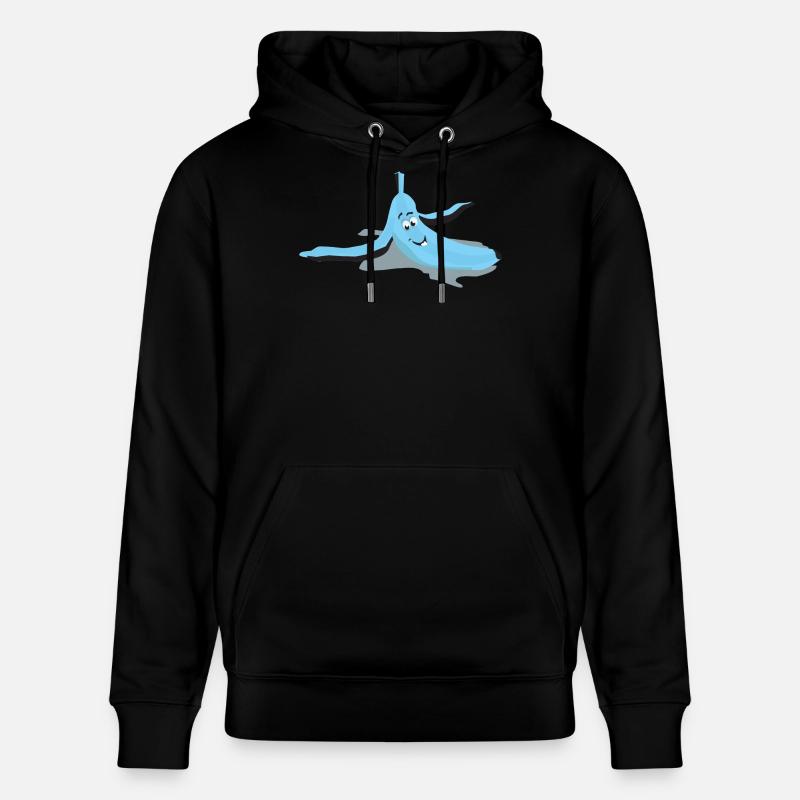 Oeil glissé banane - Sweat à capuche bio CRUISER Stanley/Stella Unisexe - noir