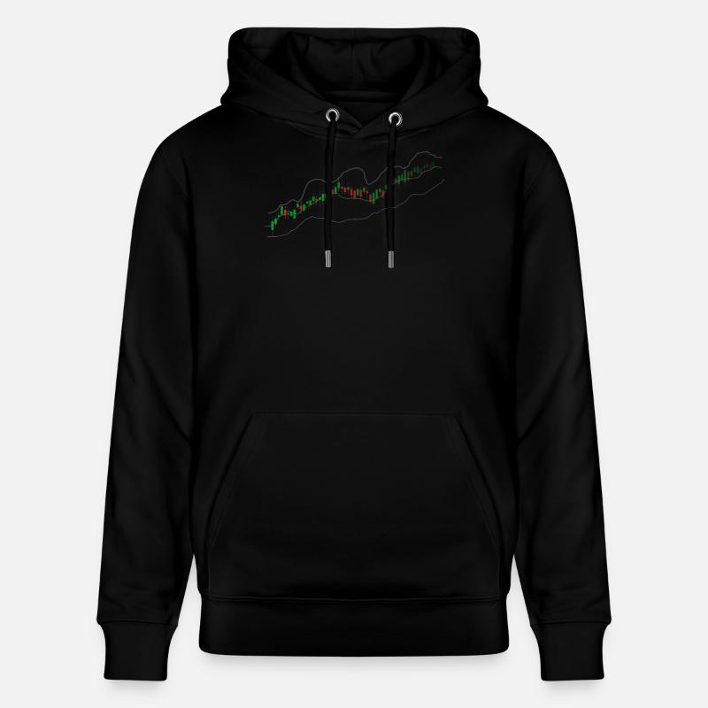 Commerce - Sweat à capuche bio CRUISER Stanley/Stella Unisexe - noir