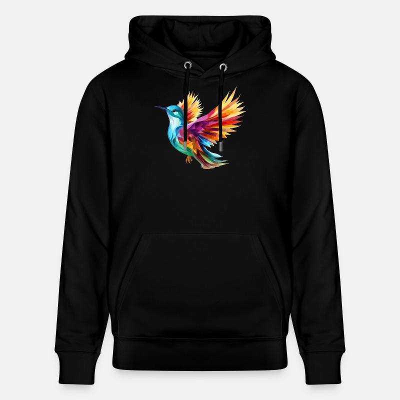 Conception d’oiseau - Sweat à capuche bio CRUISER Stanley/Stella Unisexe - noir