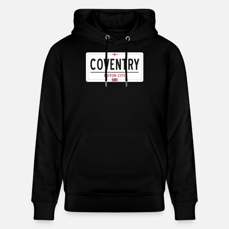 Panneau de place de Coventry - Sweat à capuche bio CRUISER Stanley/Stella Unisexe - noir