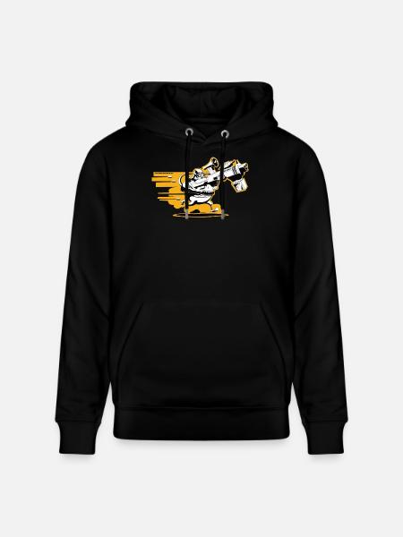 Ego-Shooter - Stanley/Stella Unisex Bio-Hoodie CRUISER - Schwarz