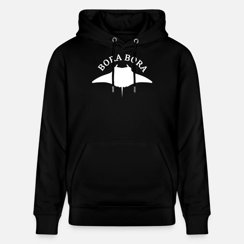 Mantarochen Bora Bora - Stanley/Stella Unisex Bio-Hoodie CRUISER - Schwarz