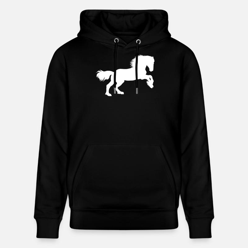 Puissance des chevaux - Sweat à capuche bio CRUISER Stanley/Stella Unisexe - noir