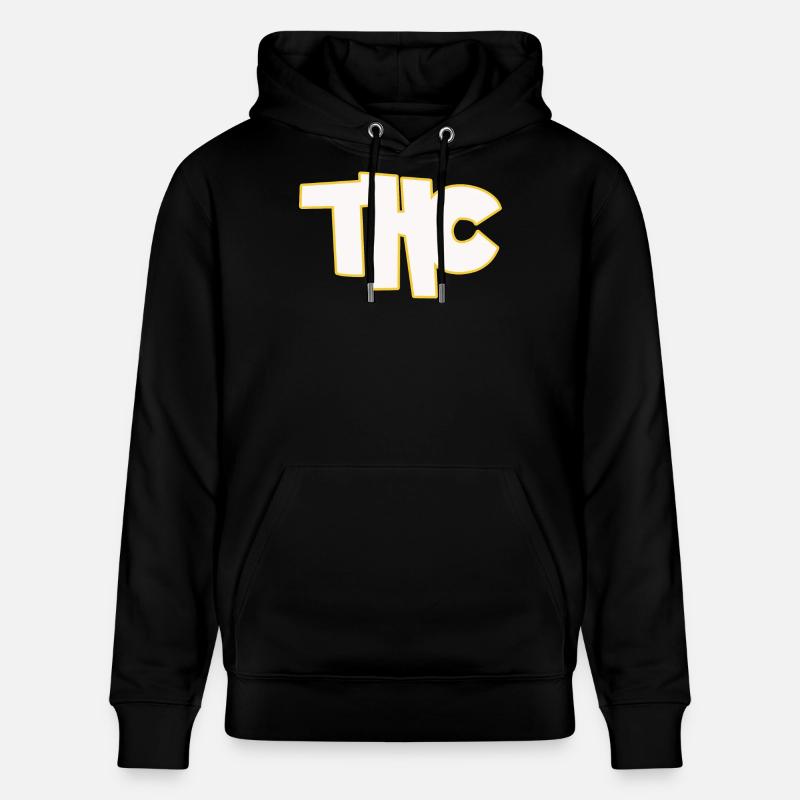 THC - Sweat à capuche bio CRUISER Stanley/Stella Unisexe - noir