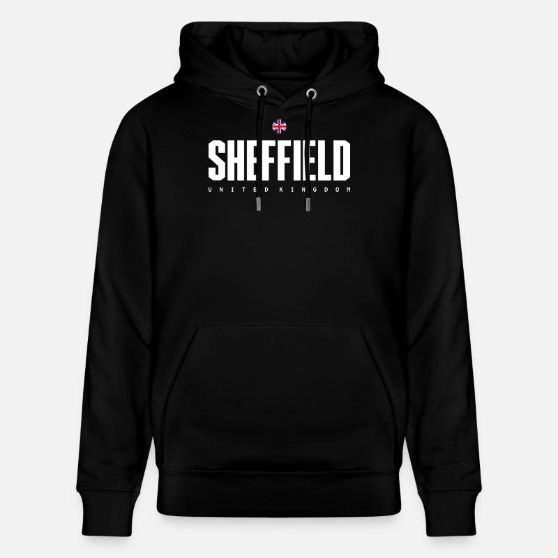 Sheffield - Sweat à capuche bio CRUISER Stanley/Stella Unisexe - noir