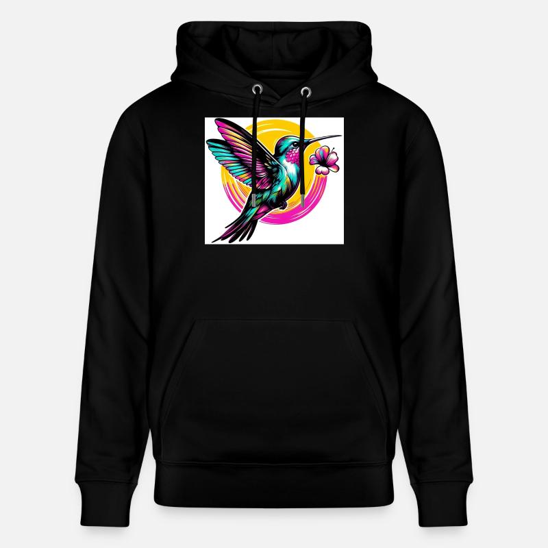 Colibri - Sweat à capuche bio CRUISER Stanley/Stella Unisexe - noir