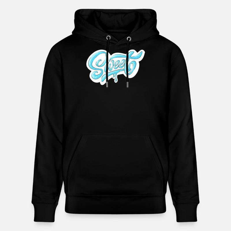 Kalt süß Drehbuch-Design - Stanley/Stella Unisex Bio-Hoodie CRUISER  - Schwarz