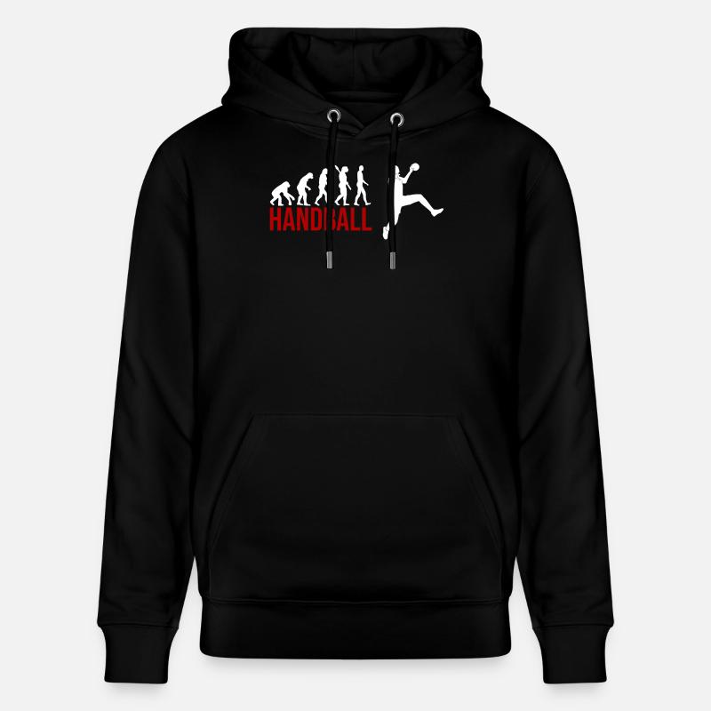Evolution Handball - Stanley/Stella Unisex Bio-Hoodie CRUISER  - Schwarz
