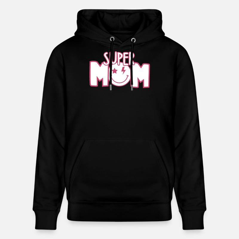 Super Maman - Sweat à capuche bio CRUISER Stanley/Stella Unisexe - noir