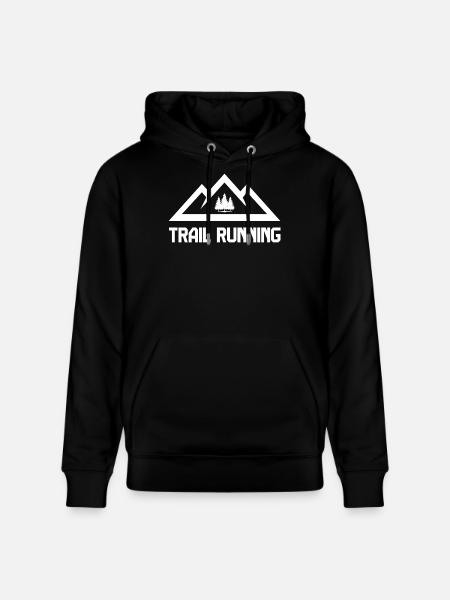 Trailrunning (Trailrunning) - Stanley/Stella Unisex Bio-Hoodie CRUISER - Schwarz