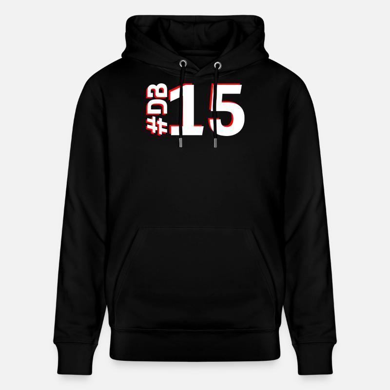 DB15 - Sweat à capuche bio CRUISER Stanley/Stella Unisexe - noir