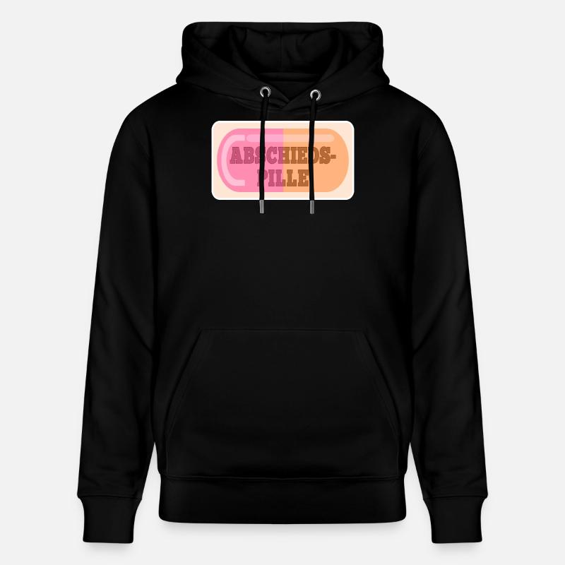ABSCHIEDSPILLE ABSCHIED - Stanley/Stella Unisex Bio-Hoodie CRUISER - Schwarz