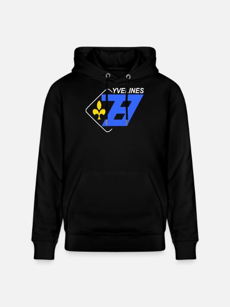 Yvelines - Stanley/Stella CRUISER Unisex Organic Hoodie - black