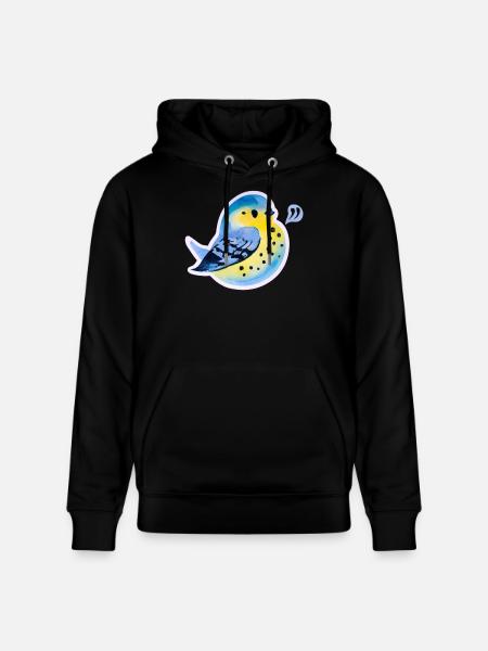 Titmouse - Stanley/Stella CRUISER Unisex Organic Hoodie - black