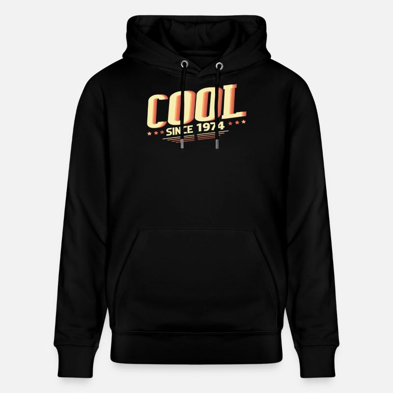 Cool depuis 1974 - Sweat à capuche bio CRUISER Stanley/Stella Unisexe - noir