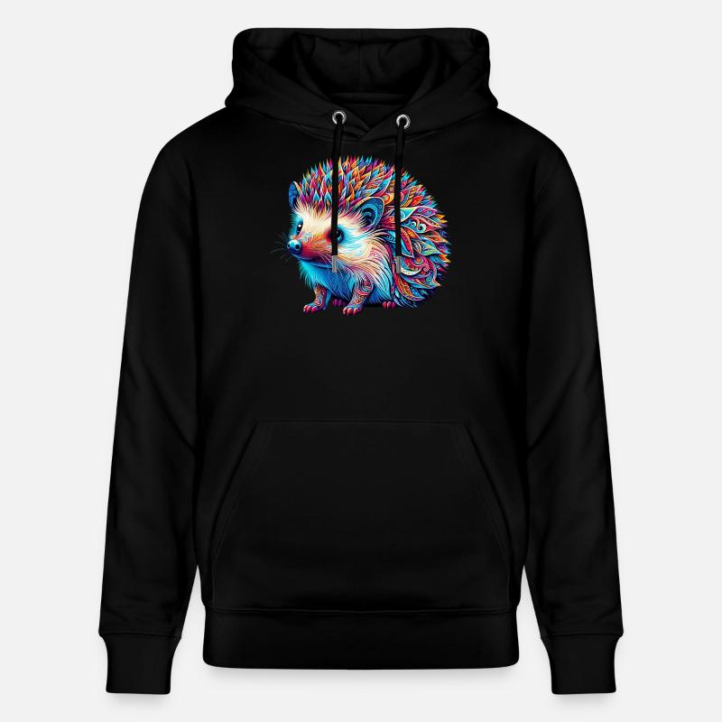 Hérisson - Sweat à capuche bio CRUISER Stanley/Stella Unisexe - noir