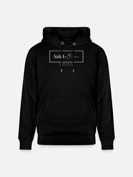 Saint-étienne - gift - hollywood - Stanley/Stella CRUISER Unisex Organic Hoodie - black