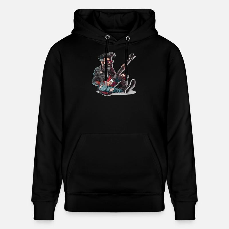 Rock - Rock and Roll - Sweat à capuche bio CRUISER Stanley/Stella Unisexe - noir
