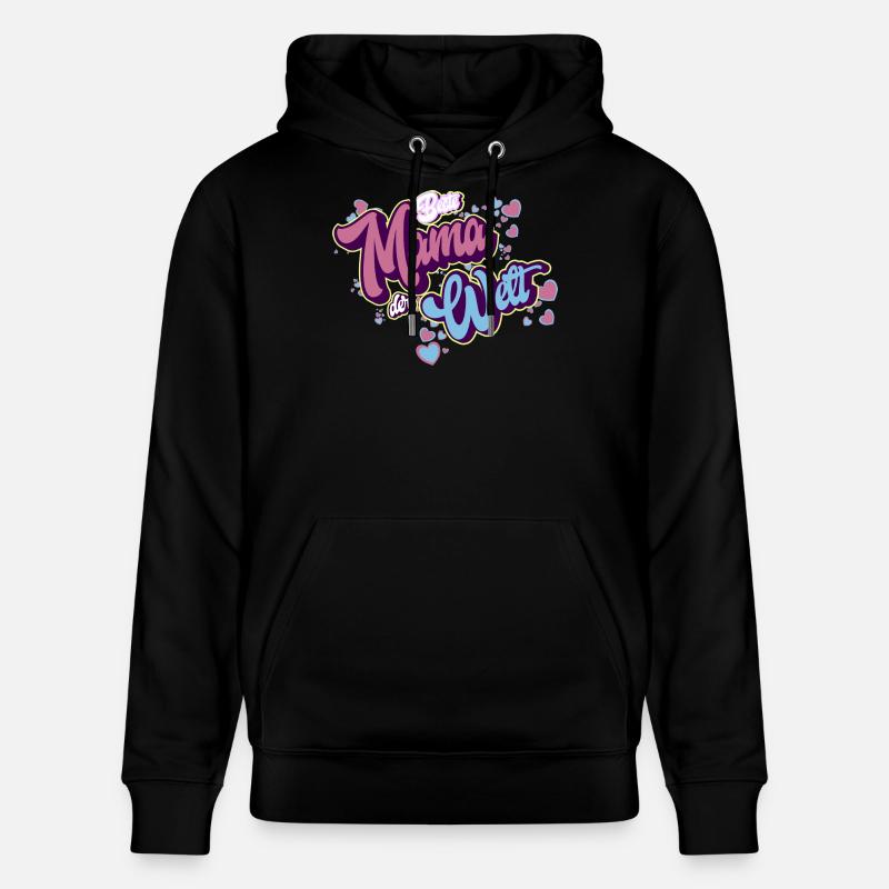 Beste Mama Der Welt - Stanley/Stella Unisex Bio-Hoodie CRUISER  - Schwarz