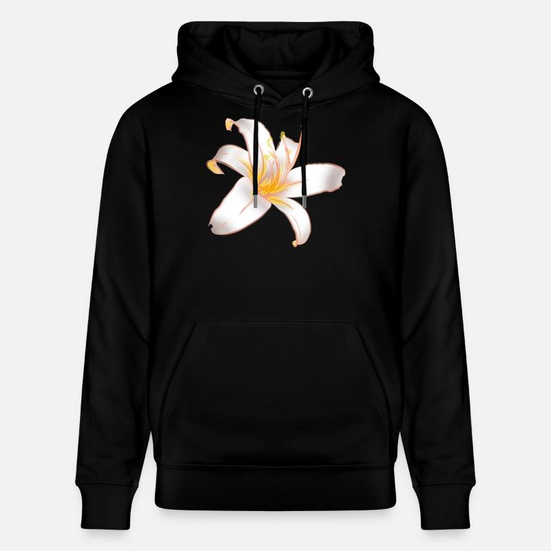 LYS BLANC Lys Blanc Magique - Sweat à capuche bio CRUISER Stanley/Stella Unisexe - noir