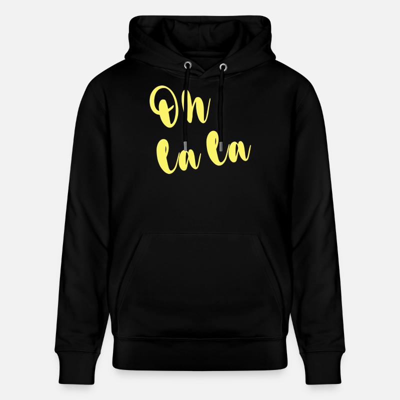 OH LA LA - Sweat à capuche bio CRUISER Stanley/Stella Unisexe - noir