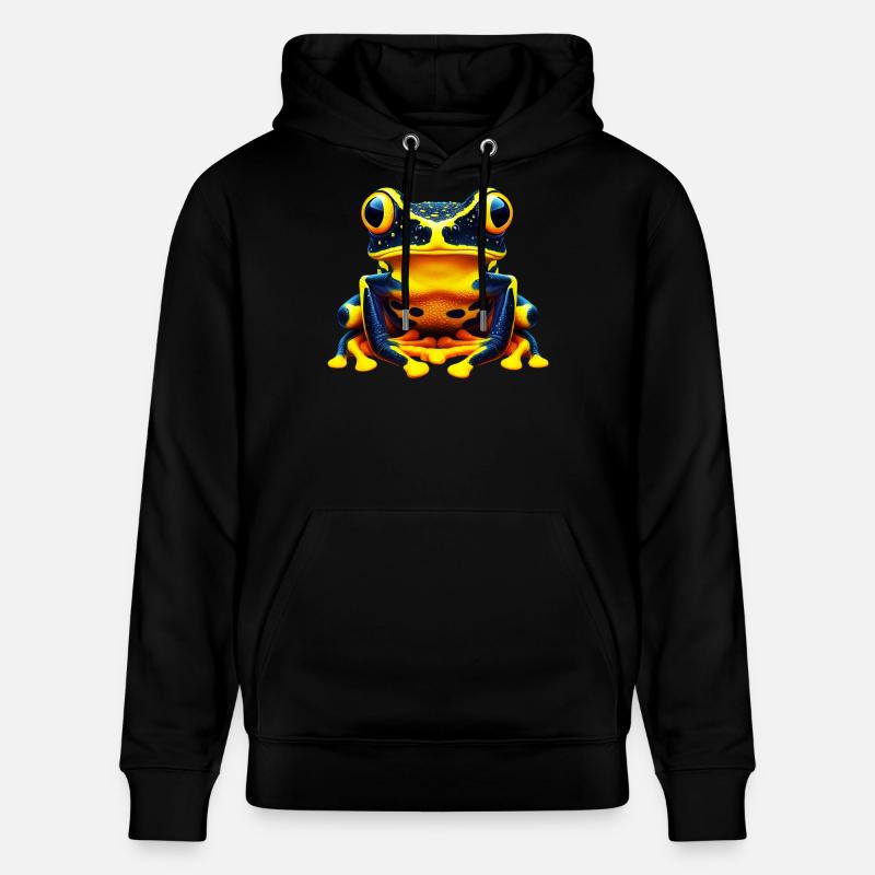 Grenouille - Sweat à capuche bio CRUISER Stanley/Stella Unisexe - noir