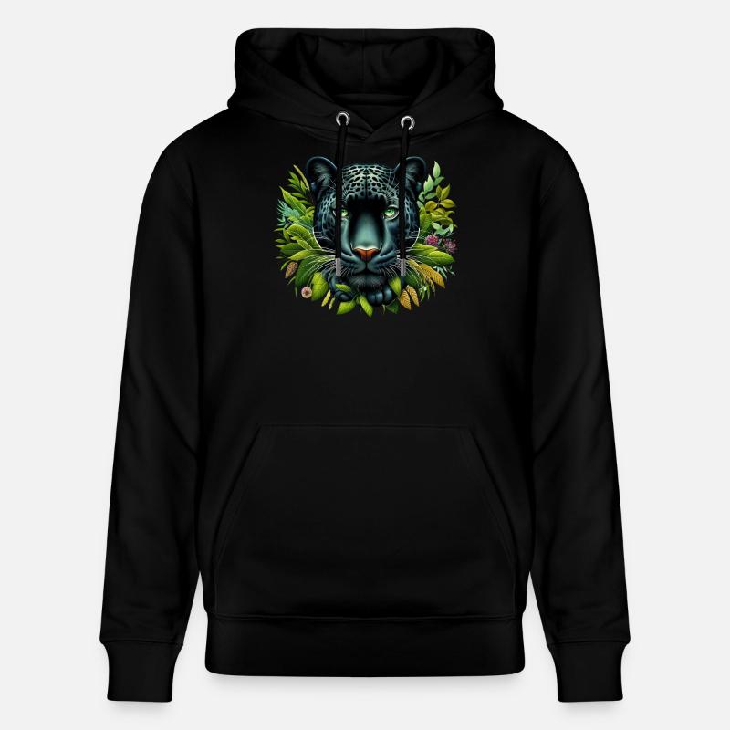 Panthère - Sweat à capuche bio CRUISER Stanley/Stella Unisexe - noir