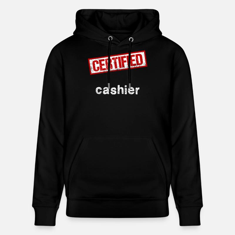 Caissier - Sweat à capuche bio CRUISER Stanley/Stella Unisexe - noir