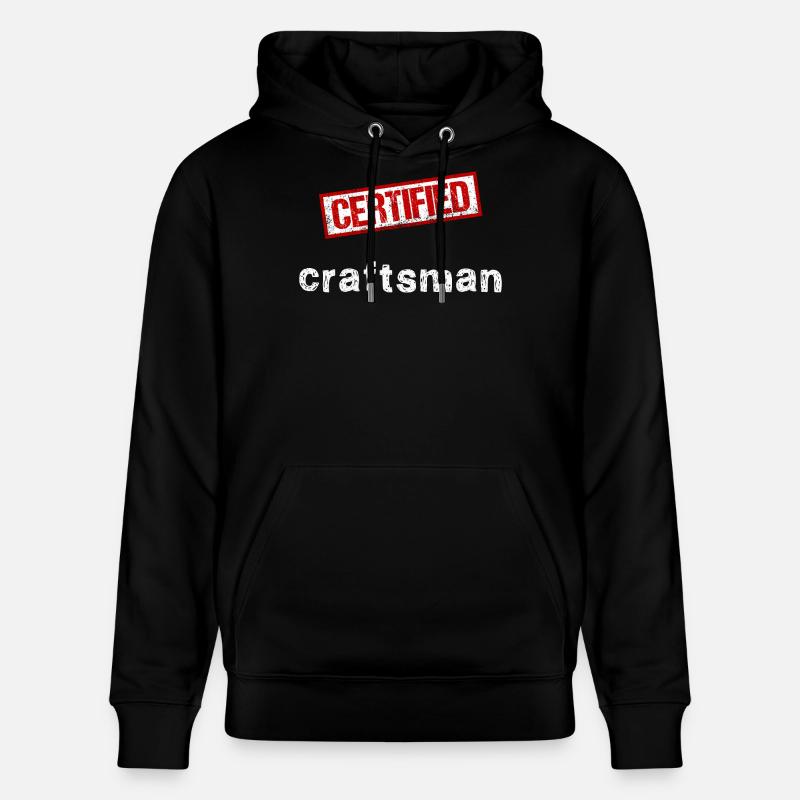 Artisan - Sweat à capuche bio CRUISER Stanley/Stella Unisexe - noir