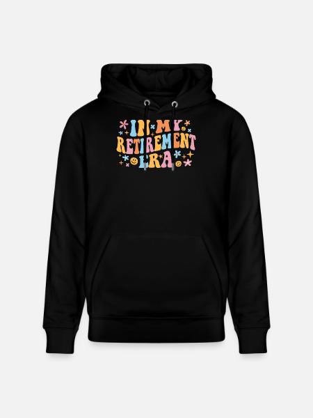In meiner Ruhestandszeit I - Stanley/Stella Unisex Bio-Hoodie CRUISER  - Schwarz