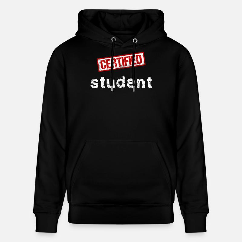 Étudiant - Sweat à capuche bio CRUISER Stanley/Stella Unisexe - noir