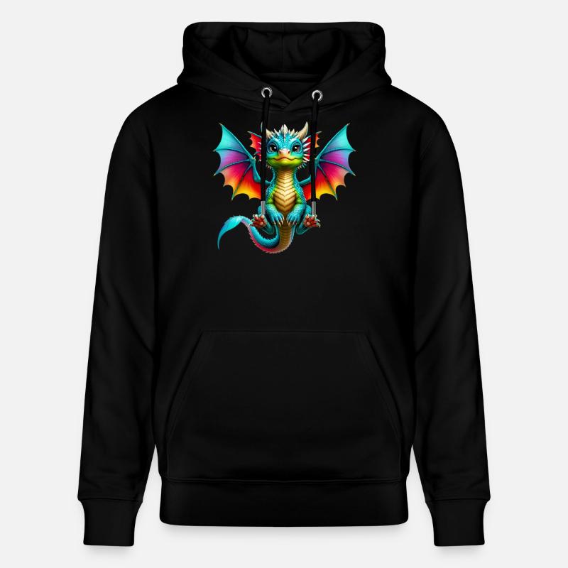 Dragon - Sweat à capuche bio CRUISER Stanley/Stella Unisexe - noir