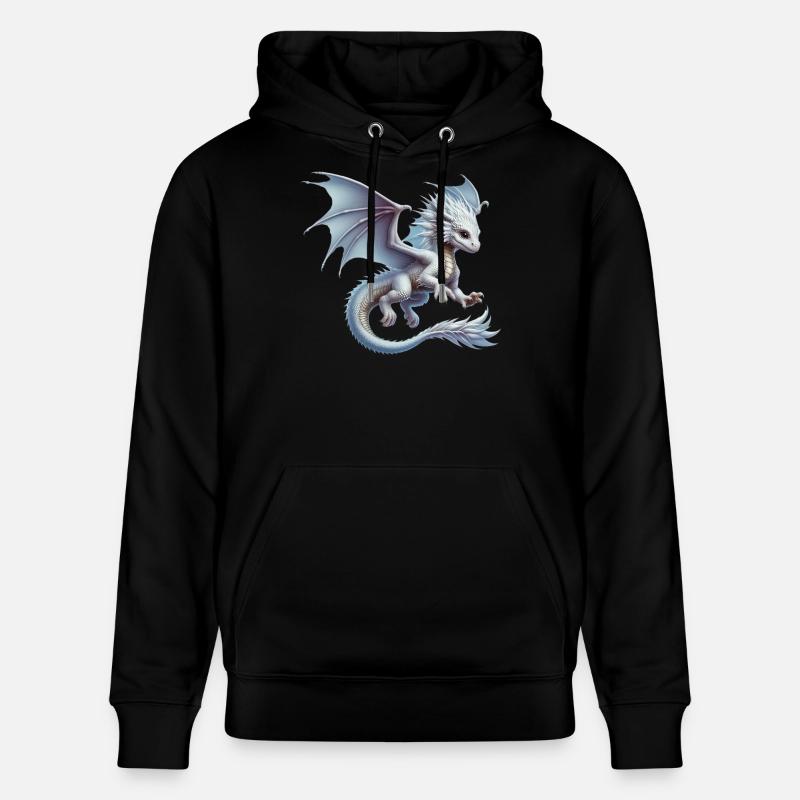 Drache - Stanley/Stella Unisex Bio-Hoodie CRUISER  - Schwarz