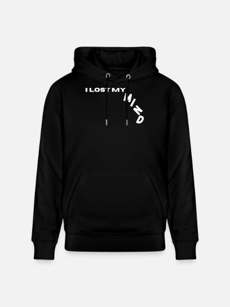 I Lost My Mind - Stanley/Stella Unisex Bio-Hoodie CRUISER - Schwarz