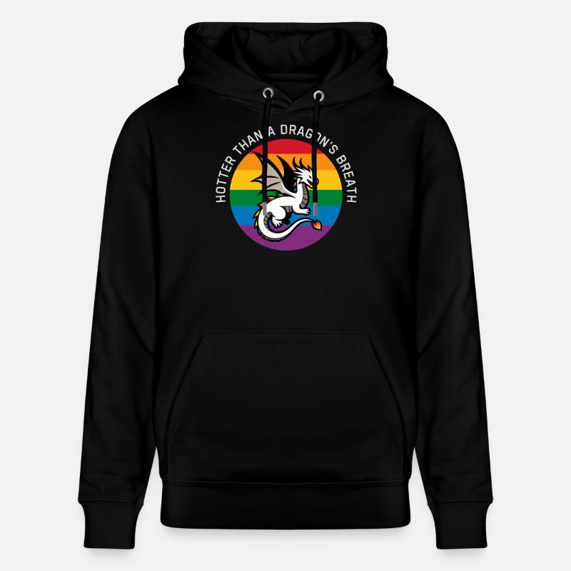 Lgbt Dragon - Sweat à capuche bio CRUISER Stanley/Stella Unisexe - noir